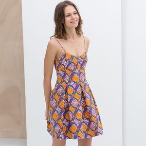 Zara Golden Mini Dress